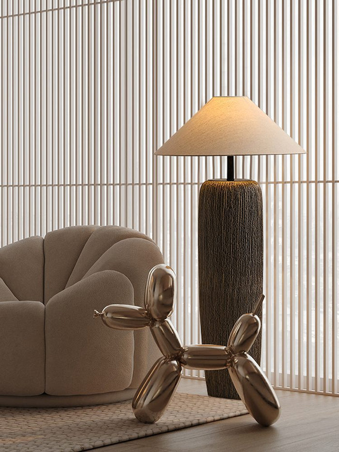 Japandi Floor Lamp | Organic Design