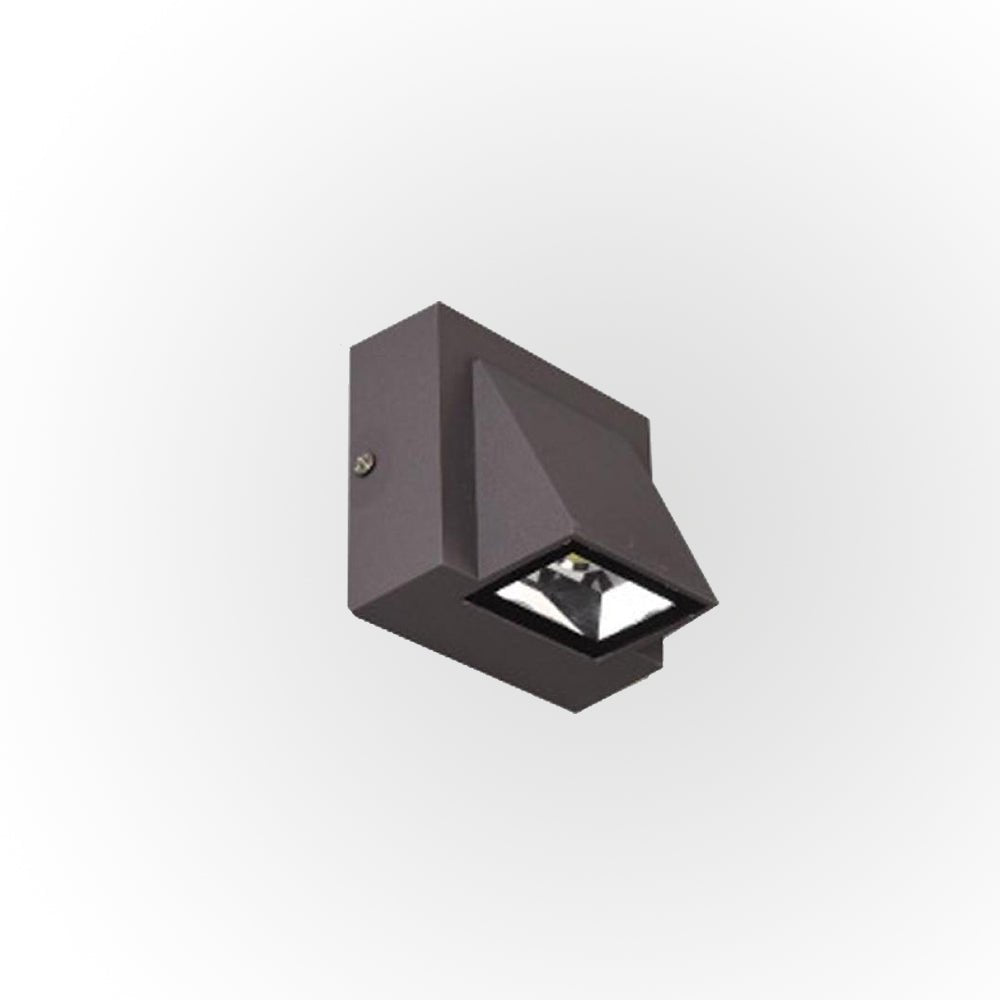 Vexto Modern Black Metal LED Outdoor Wall Lamp Hero