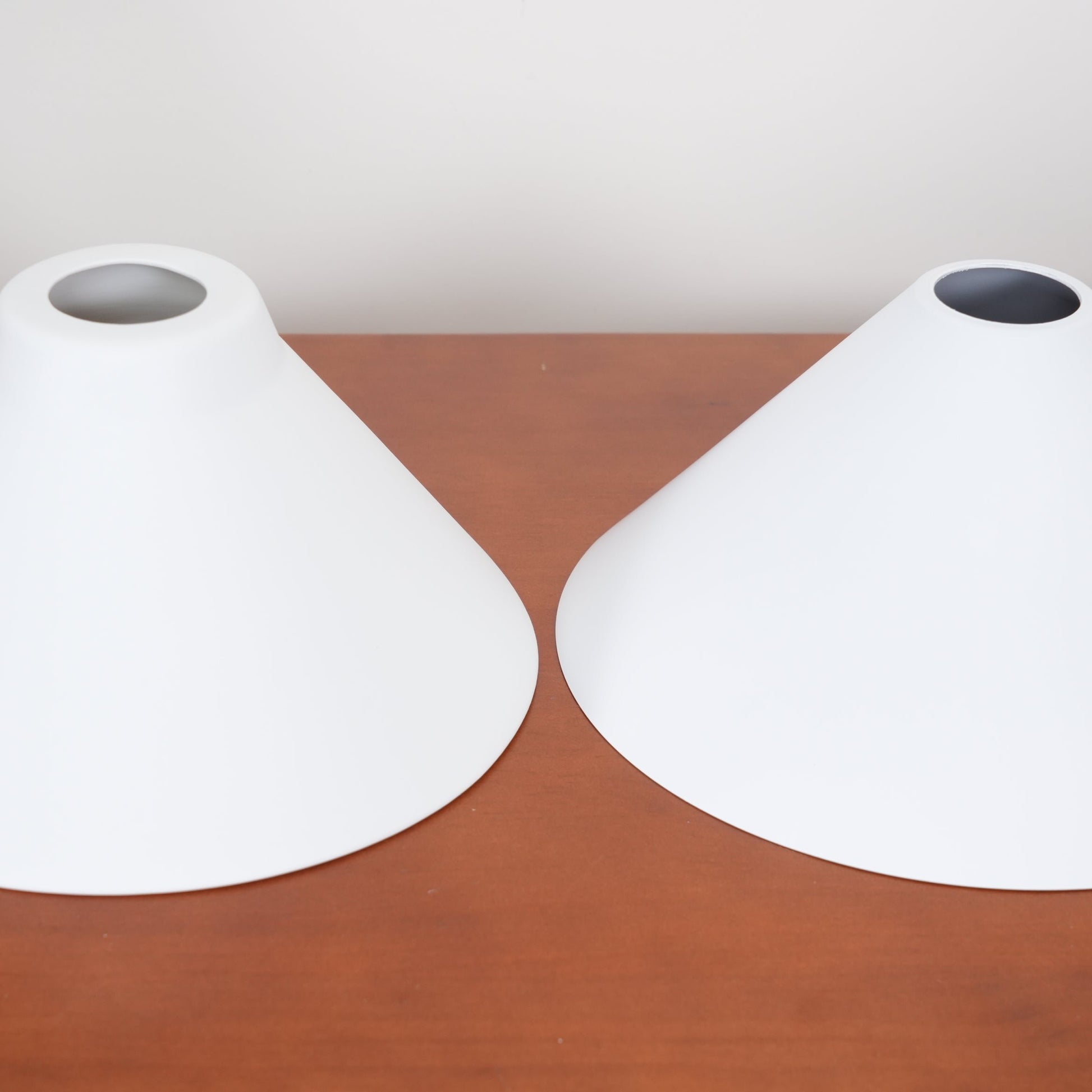 Vintage Glass Pendant Light T-Bar Arms View 29