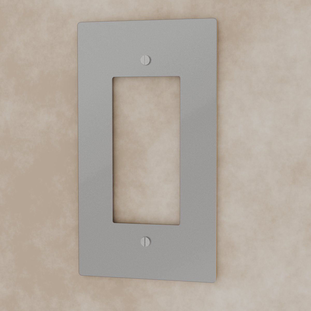 Vintage Patina Stainless Steel Brass Custom Module Plate Hero