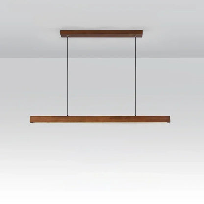 Modern Linear Pendant Light | Hanging Light Adjustable LED for Dining Table Living Room & Office
