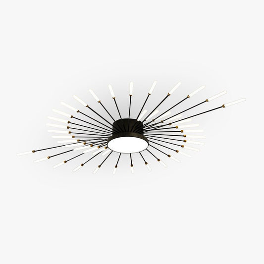 Wesley Modern Home Decoration Fireworks LED Ceiling Light Hero