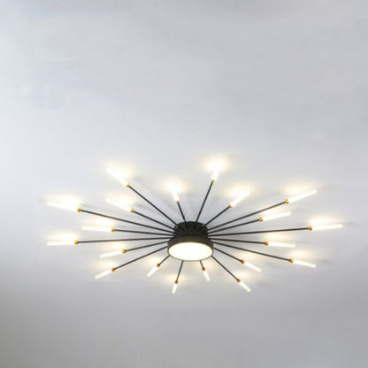 Wesley Modern Home Decoration Fireworks LED Ceiling Light View 21